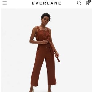 Linen Picnic Jumpsuit